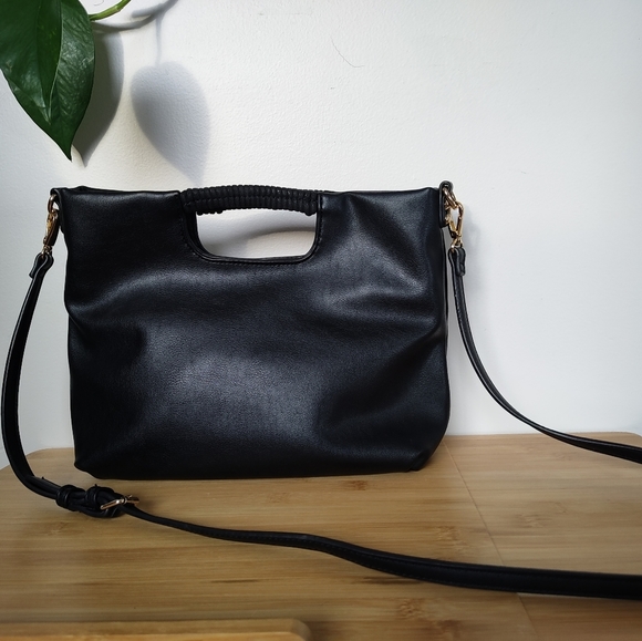 Handbags - Black Convertible Crossbody Bag